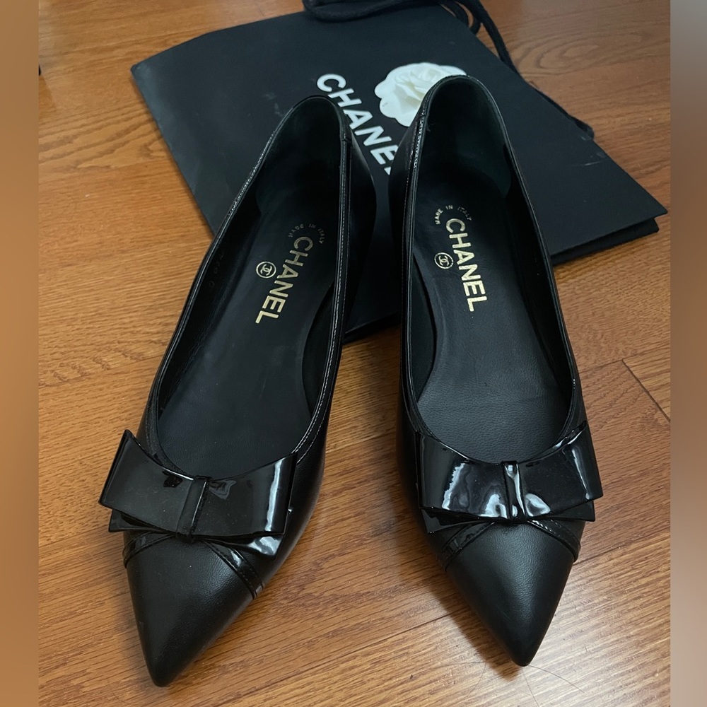 Chanel ballet flats 36.5